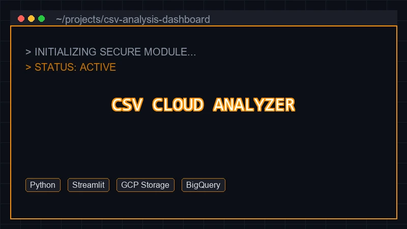 CSV Analysis Tool