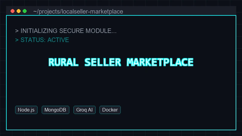 Rural Seller Empowerment Hackathon Project